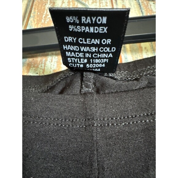 VOCAL Leggings Embellished With Rhinestones Black Soft Large - Picture 7 of 7